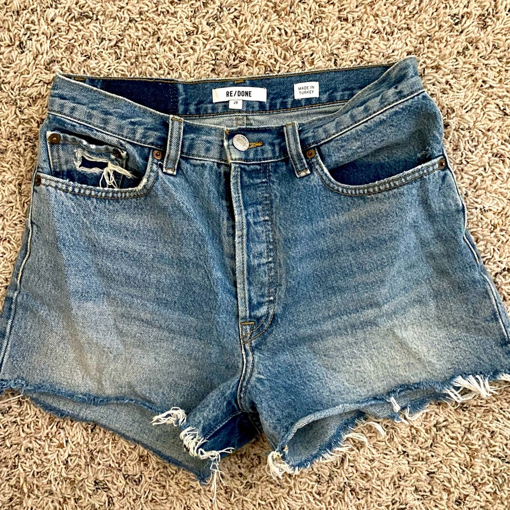 RE/DONE Jean Shorts